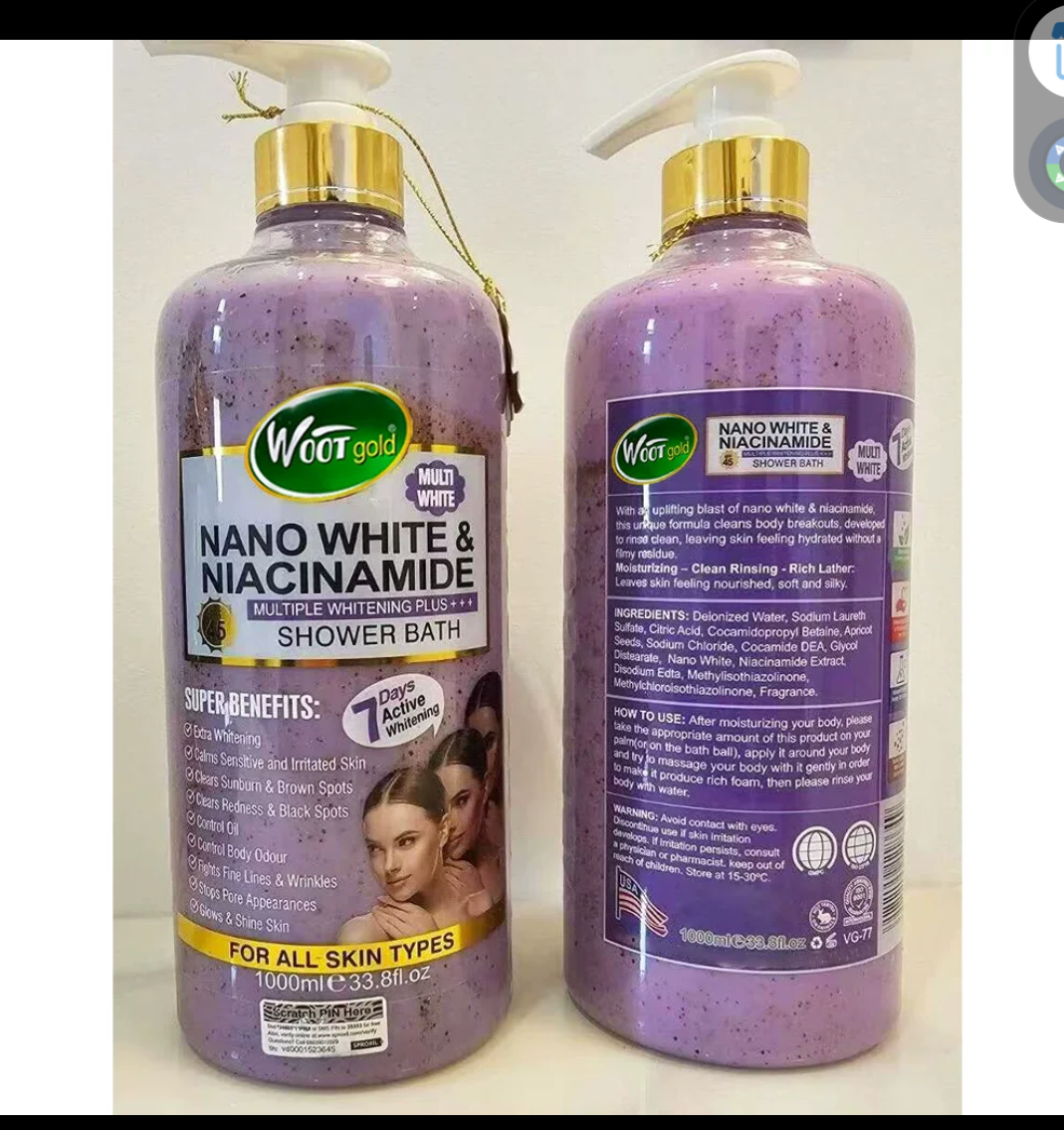 Nano White & Niacinamide Shower Gel