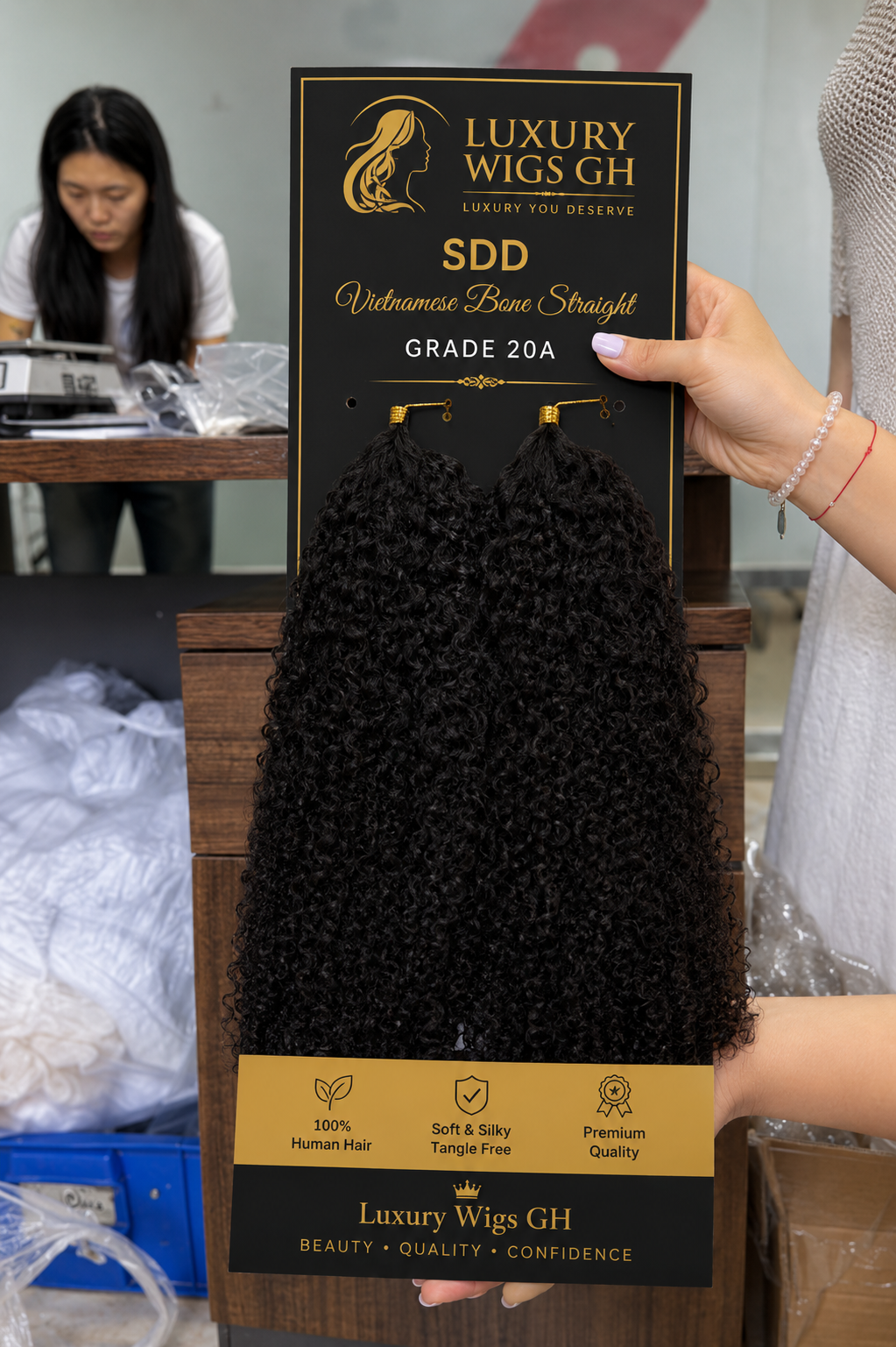 Burmese curls 16 inches paper pack
