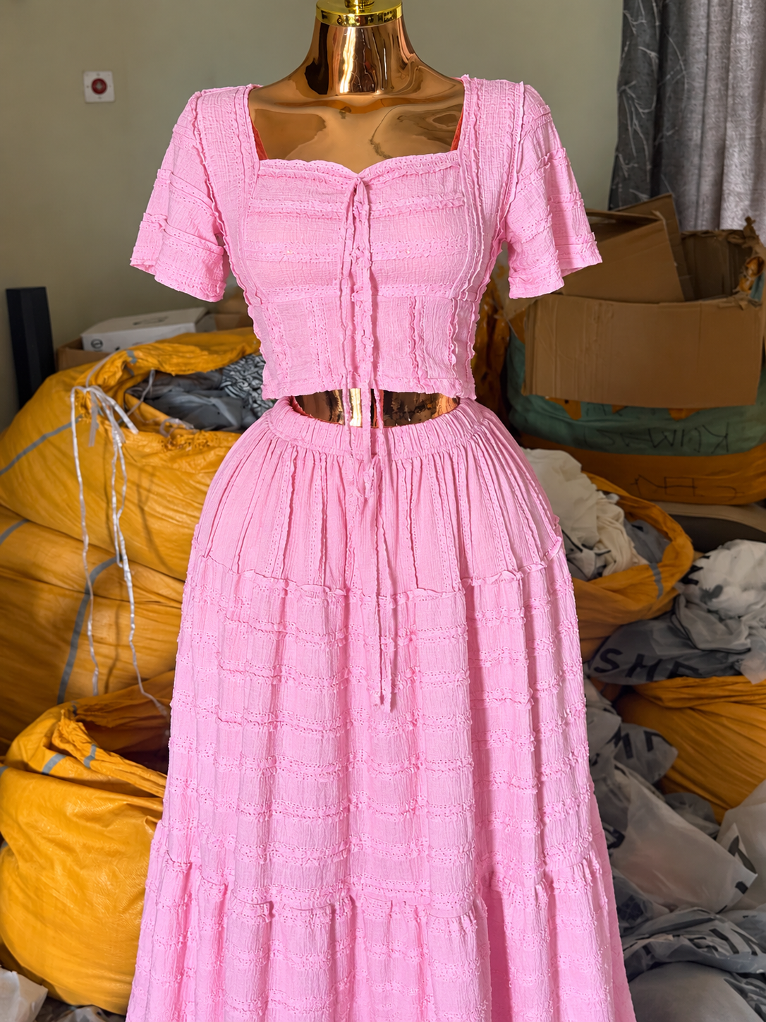 Two piece skirt and top