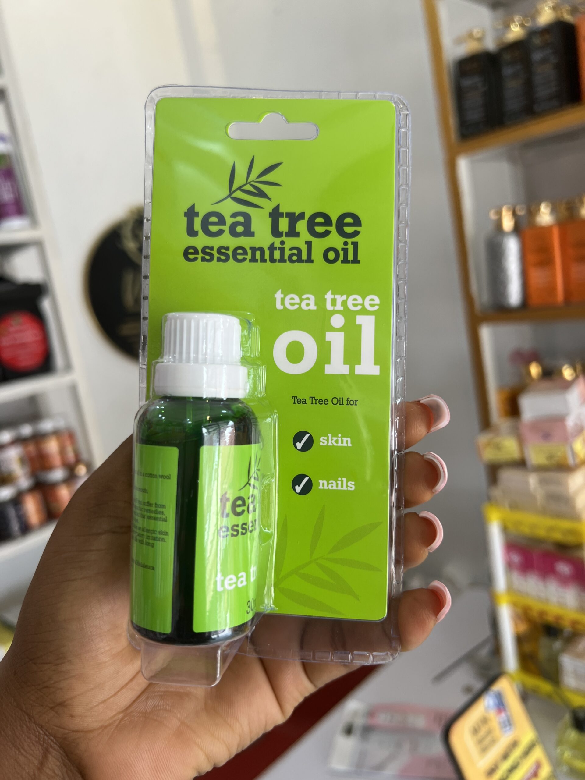 Tea tree essential oil