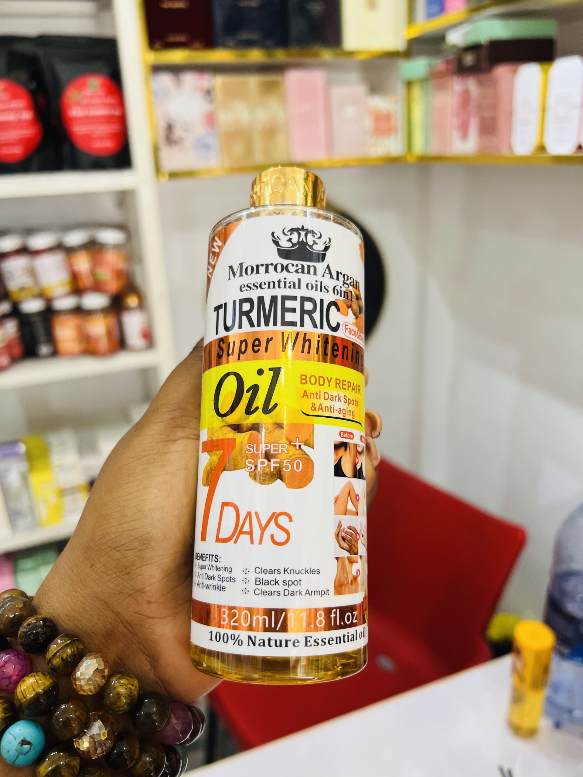 Morrocan argan essential body oil