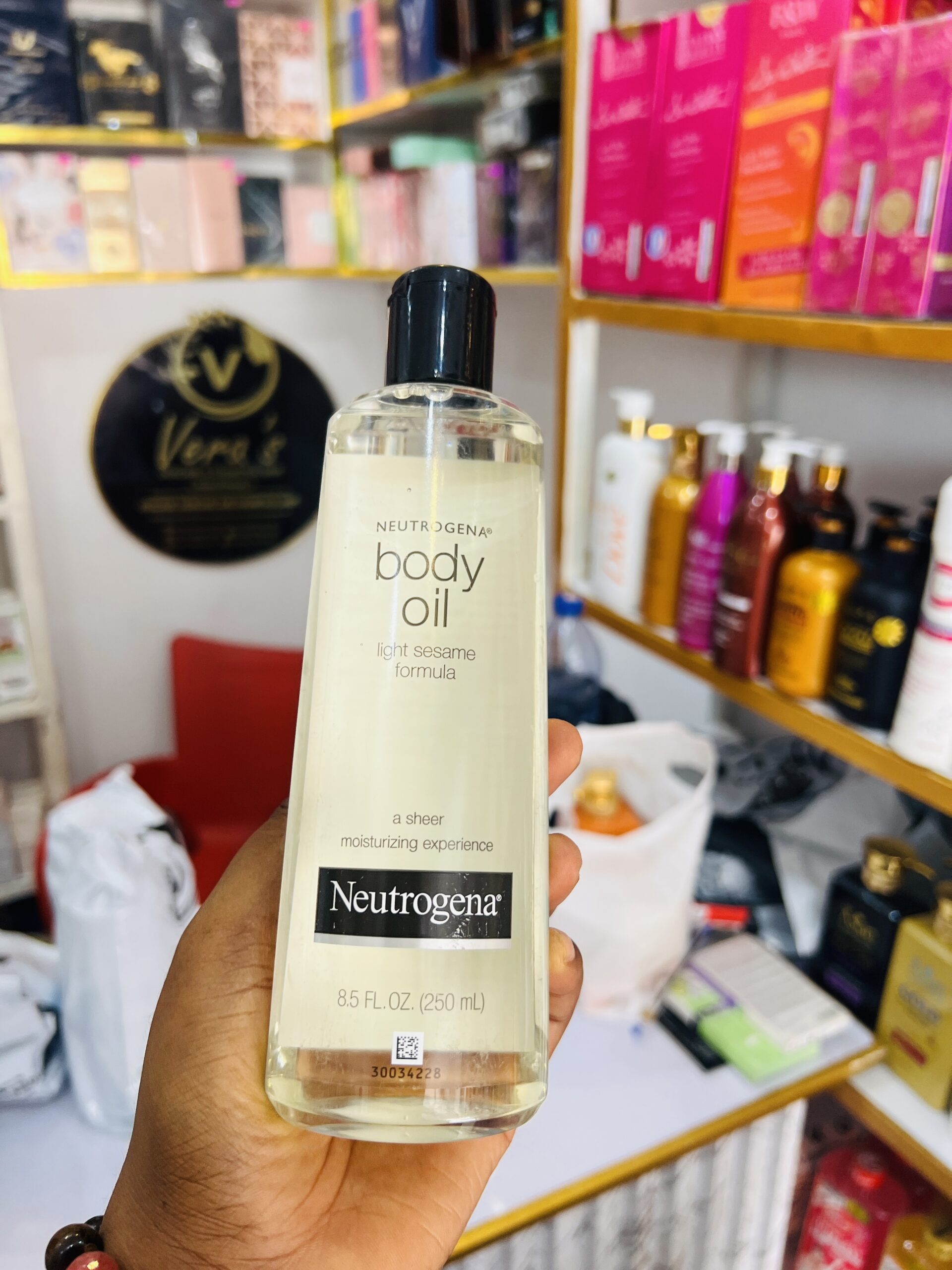 Neutrogena body oil