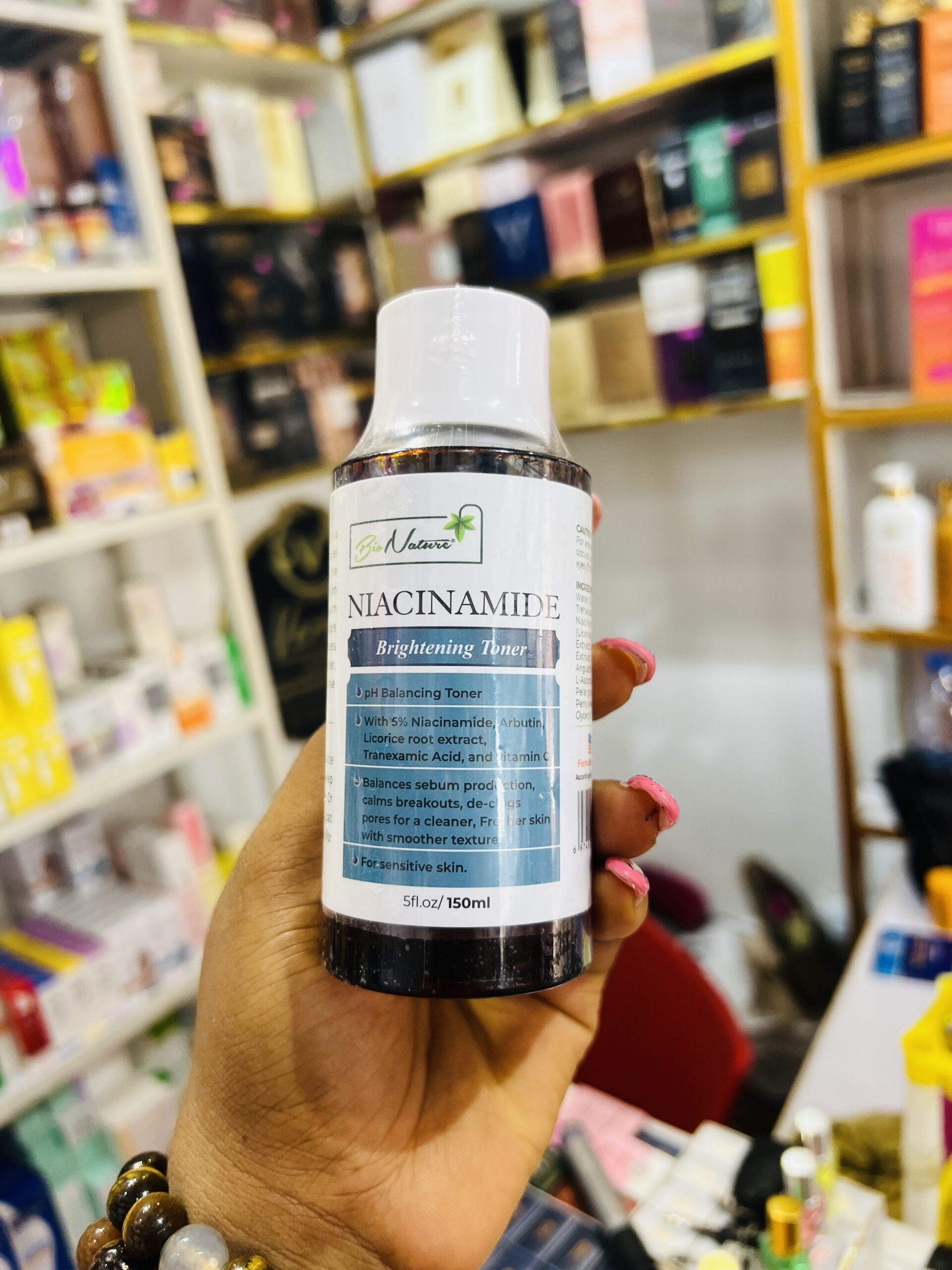 Bio nature niacinamide brightening toner