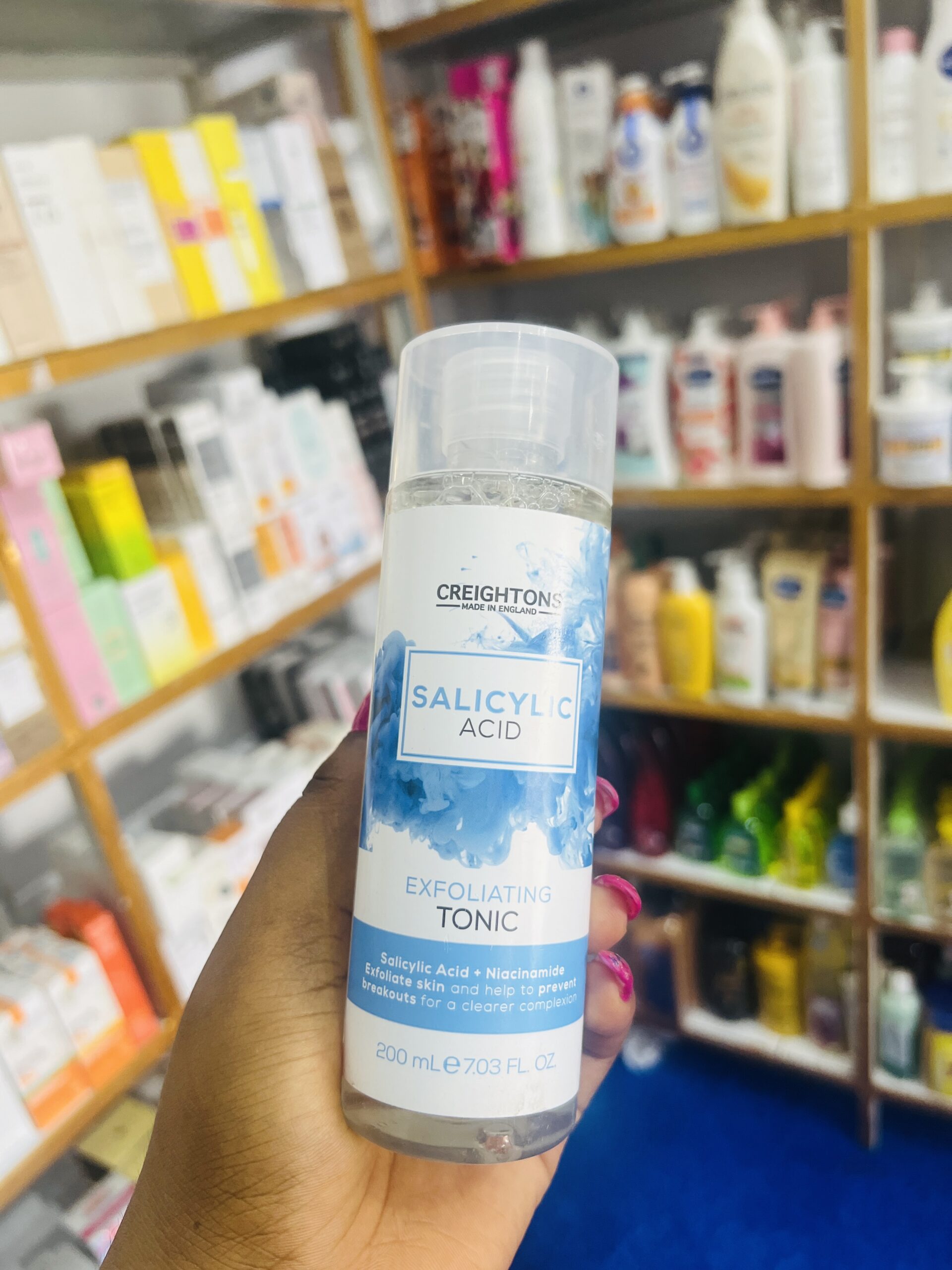 Creightons salicylic acid exfoliating tonic
