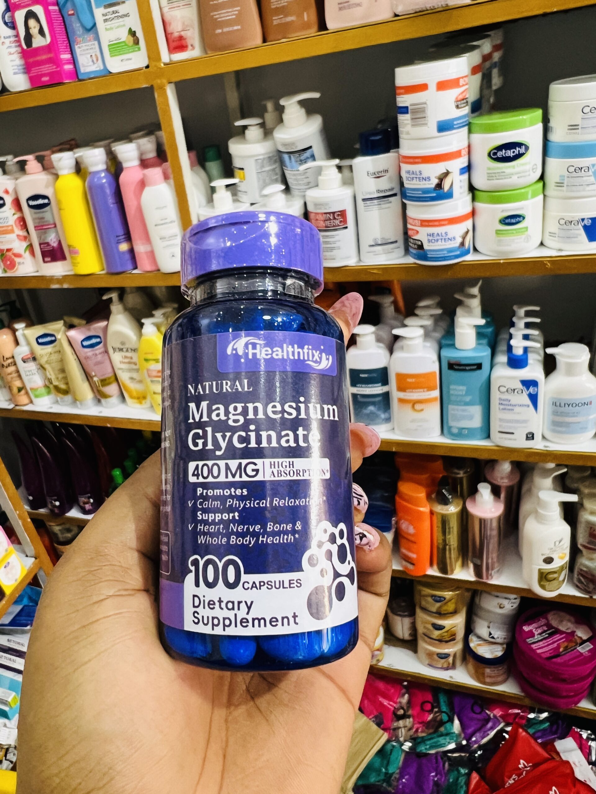 Healthfix magnesium glycinate capsules