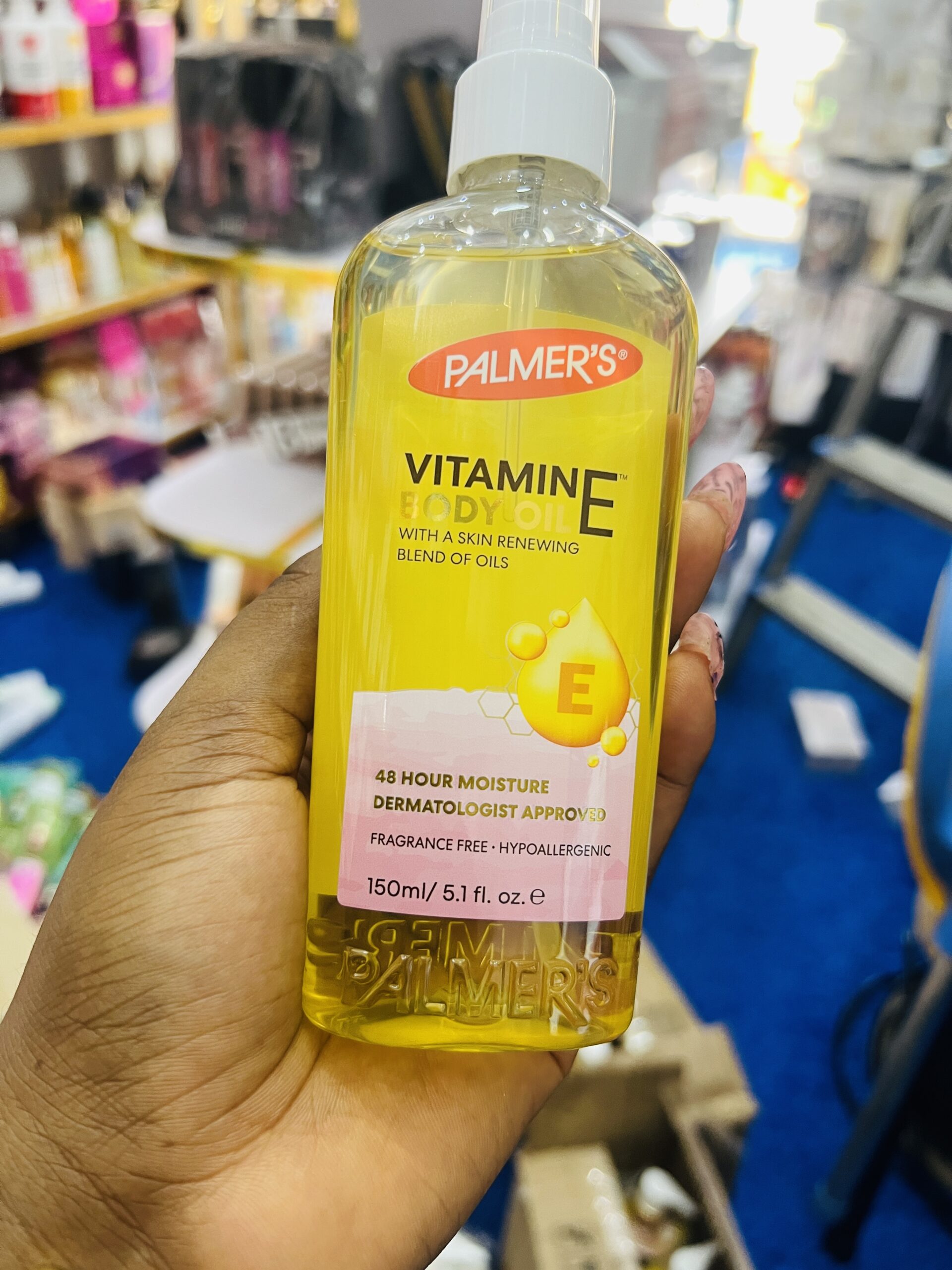 Palmers vitamin E body oil