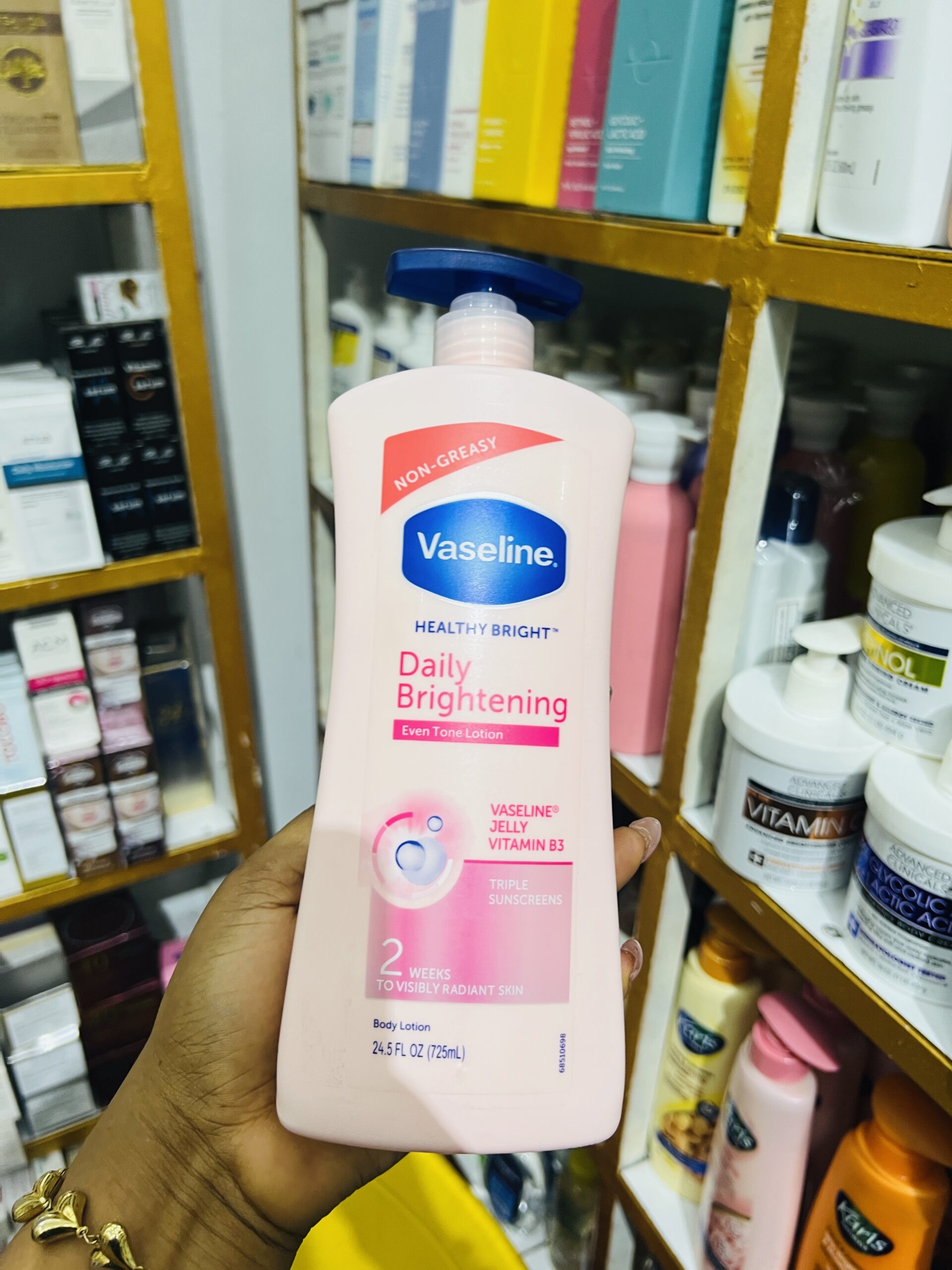 Vaseline daily brightening lotion