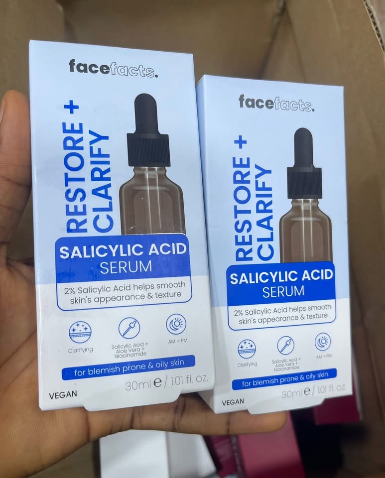 Face facts salicylic serum